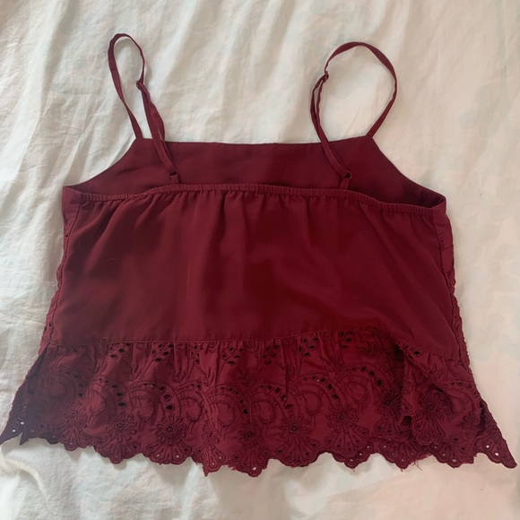 EMBROIDERED MAUVE TANK - Picture 2 of 6